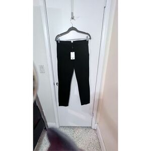 DVF DIANE VON FURSTENBURG GENSIS BLACK PANTS WOMENS SIZE 2 NEW ($178)